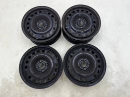 Felgi stalowe Opel Meriva A Corsa C Tigra B Combo 03-10r. r15 cali 6jx15 ET43 4x100 felgi r15 cali Komplet