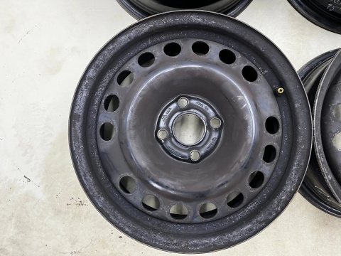 Felgi stalowe Opel Meriva A Corsa C Tigra B Combo 03-10r. r15 cali 6jx15 ET43 4x100 felgi r15 cali Komplet