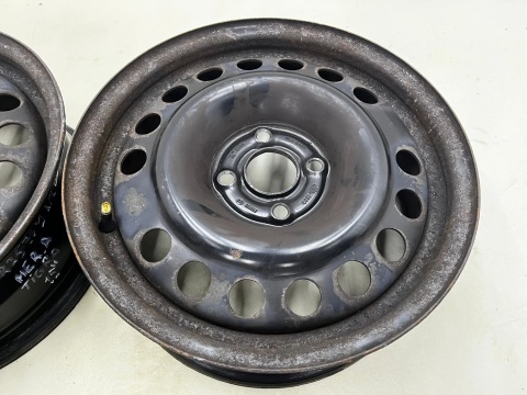 Felgi stalowe Opel Meriva A Corsa C Tigra B Combo 03-10r. r15 cali 6jx15 ET43 4x100 felgi r15 cali Komplet