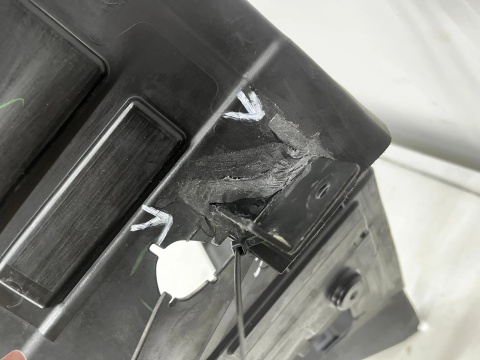 Osłona chłodnicy BMW iX3 G08 20-25r dolna i górna kierownica powietrza pasa przedniego ramka mocowanie wlot 9854745 9854744