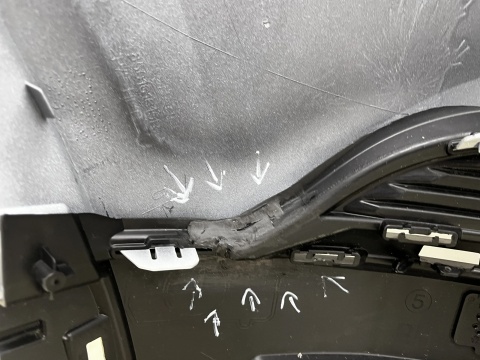 Zderzak tylny Renault Captur 2 II 19r.- tył PDC 850B24059R