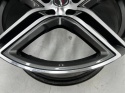Felga aluminiowa Volkswagen Audi Seat Skoda Mercedes felga Borbet r18 cali 8jx18 ET40 5x112 CB72 pojedyncza XRT-8018