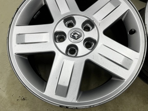Felgi aluminiowe Renault Laguna 2 II Espace 4 IV 7jx17 ET50 5x108 felgi r17 cali z czujnikami KOMPLET 8200103222