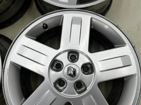 Felgi aluminiowe Renault Laguna 2 II Espace 4 IV 7jx17 ET50 5x108 felgi r17 cali z czujnikami KOMPLET 8200103222