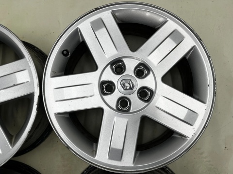 Felgi aluminiowe Renault Laguna 2 II Espace 4 IV 7jx17 ET50 5x108 felgi r17 cali z czujnikami KOMPLET 8200103222