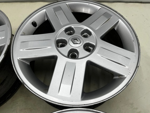 Felgi aluminiowe Renault Laguna 2 II Espace 4 IV 7jx17 ET50 5x108 felgi r17 cali z czujnikami KOMPLET 8200103222