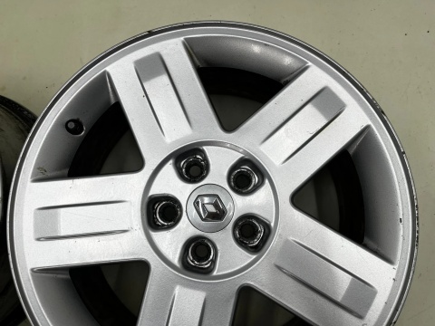 Felgi aluminiowe Renault Laguna 2 II Espace 4 IV 7jx17 ET50 5x108 felgi r17 cali z czujnikami KOMPLET 8200103222