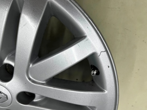 Felgi aluminiowe Renault Laguna 2 II Espace 4 IV 7jx17 ET50 5x108 felgi r17 cali z czujnikami KOMPLET 8200387857