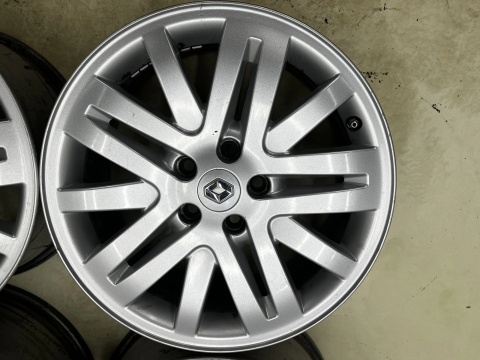Felgi aluminiowe Renault Laguna 2 II Espace 4 IV 7jx17 ET50 5x108 felgi r17 cali z czujnikami KOMPLET 8200387857