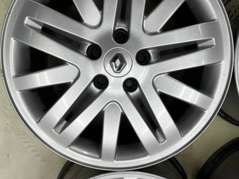 Felgi aluminiowe Renault Laguna 2 II Espace 4 IV 7jx17 ET50 5x108 felgi r17 cali z czujnikami KOMPLET 8200387857