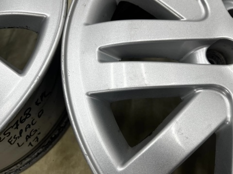 Felgi aluminiowe Renault Laguna 2 II Espace 4 IV 7jx17 ET50 5x108 felgi r17 cali z czujnikami KOMPLET 8200387857