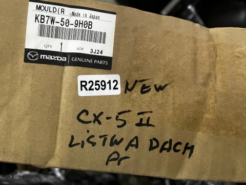 Listwa Mazda CX-5 II KF KB 17-25r. NOWA prawa nakładka dachowa zaślepka na dach kb7w-50-9h0b