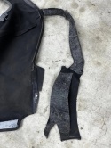 Poszycie dachu Mini One Cooper Cabrio F57 16-24r. miękki dach poszycie materiałowe ORYGINAL bez szyby Black SCHWARZ f57403011-a