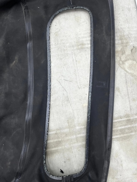 Poszycie dachu Mini One Cooper Cabrio F57 16-24r. miękki dach poszycie materiałowe ORYGINAL bez szyby Black SCHWARZ f57403011-a