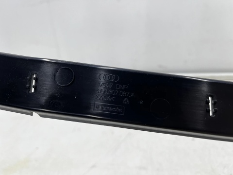 Listwa Audi A6 C7 Lift 14-18r. NOWA przednia środkowa listwa atrapy zderzaka wewnętrzna maskownica 4c0807087a