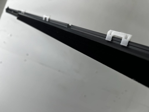 Listwa Mazda 6 II GH 07-12r. NOWA lewa przednia uszczelka drzwi CHROM zewnętrzna szyby zgarniająca gs1d-50-650c