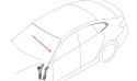 Uszczelka BMW 4 G26 Gran Coupe 21r.- prawa przednia guma szyby czołowej przedniej prawy przód 51137933088
