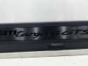 Nakładka progu Porsche 911 992 Targa 4 GTS 19r.- lewa wewnętrzna listwa progowa SATYNA oryginalna 992853491