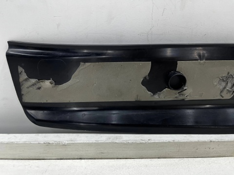 Nakładka progu Porsche 911 992 Targa 4 GTS 19r.- lewa wewnętrzna listwa progowa SATYNA oryginalna 992853491