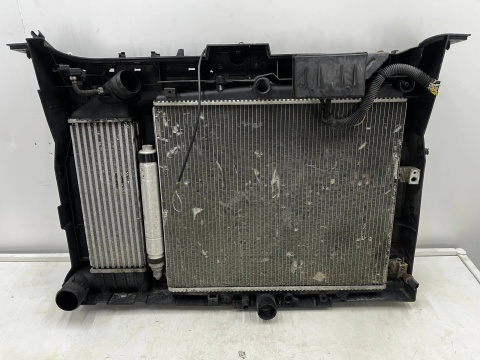 Pas przedni Peugeot 807 Citroen C8 Ulysse Phedra 02-14r. 2.2 HDI diesel kompletny z wiatrakiem chłodnicami wzmocnienie czołowe