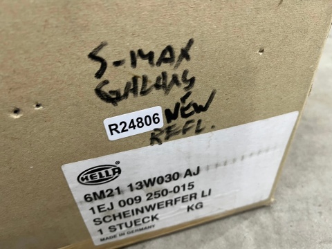 Lampa reflektor Ford S-Max MK1 Galaxy MK2 06-14r. NOWA lewa oryginalna przednia zwykła H1 H7 lewy przód 6m21-13w030-aj