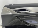 Tapicerka BMW 5 G30 G31 17-24r. prawy przedni boczek drzwi przód tył dekor aluminiowy 2844127