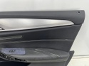 Tapicerka BMW 5 G30 G31 17-24r. prawy przedni boczek drzwi przód tył dekor aluminiowy 2844127
