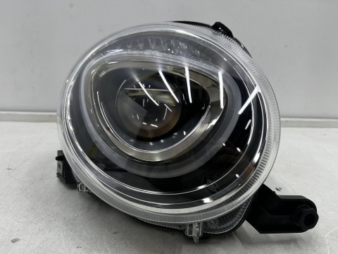 Lampa reflektor Fiat 500 LIFT 15-24r. PRAWA przednia soczewka H7 prawy przód Europa oryginalna 52088871