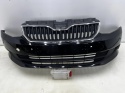 Zderzak przedni Skoda Fabia 3 III 14-18r. Przedlift przód 4XPDC 6V0807221