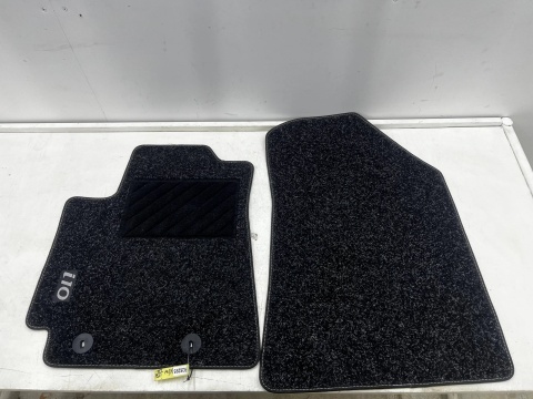 Dywaniki welurowe Hyundai i10 III 19r.- komplet przednich NOWYCH Oryginalnych dywaników welurowych wycieraczka k7141ade00