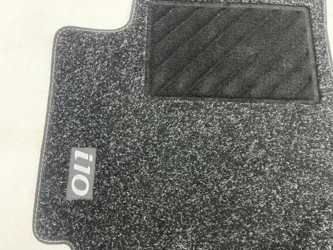 Dywaniki welurowe Hyundai i10 III 19r.- komplet przednich NOWYCH Oryginalnych dywaników welurowych wycieraczka k7141ade00