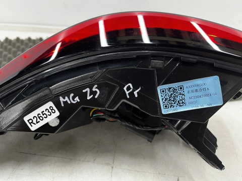 Lampa MG ZS MG ZS EV Lift 19r.- prawa tylna full LED w błotnik oryginalna Europa a30005r0100 ac230422021