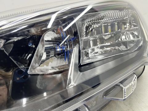 Lampa reflektor Ford Focus MK4 IV 18-22r. LEWA przednia LED + H1 Europa oryginał lewy przód mx7b-13e015-cc