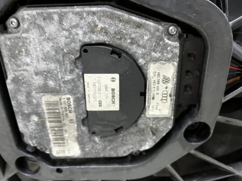 Pas przedni Audi A8 D3 02-10r. 3.0 TDI V6 Diesel kompletny z chłodnicą wody belka wzmocnienie osłona wentylatory