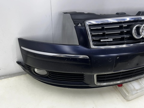 Zderzak przedni Audi A8 D3 02-05r. Przedlift przód 4XPDC 4E0807437A LZ5D