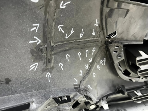 Zderzak przedni Peugeot 208 1 I 15-19r. Lift przód 9810513777