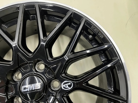 Felga aluminiowa Ford Volvo CMS C25 DRB r17 cali 7jx17 ET50 5x108 CH63.4 Rim Black Gloss z czujnikami ciśnienia CMS1062