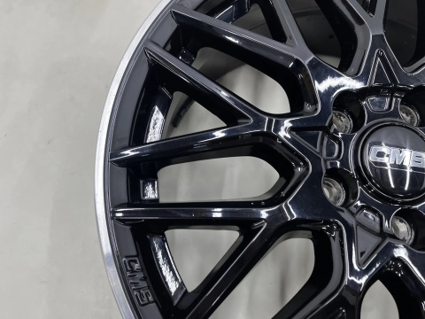 Felga aluminiowa Ford Volvo CMS C25 DRB r17 cali 7jx17 ET50 5x108 CH63.4 Rim Black Gloss z czujnikami ciśnienia CMS1062