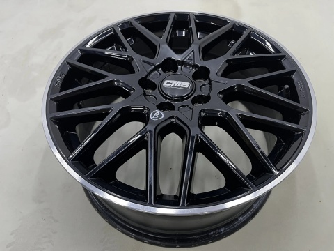 Felga aluminiowa Ford Volvo CMS C25 DRB r17 cali 7jx17 ET50 5x108 CH63.4 Rim Black Gloss z czujnikami ciśnienia CMS1062