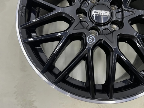 Felga aluminiowa Ford Volvo CMS C25 DRB r17 cali 7jx17 ET50 5x108 CH63.4 Rim Black Gloss z czujnikami ciśnienia CMS1062
