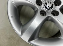 Felgi aluminiowe Skoda Fabia 2 II Roomster Praktik Ibiza Polo Fox 07-14r. r15 cali 6jx15 ET43 5x100 felgi KOMPLET 5j0601025a
