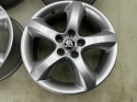 Felgi aluminiowe Skoda Fabia 2 II Roomster Praktik Ibiza Polo Fox 07-14r. r15 cali 6jx15 ET43 5x100 felgi KOMPLET 5j0601025a