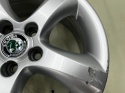 Felgi aluminiowe Skoda Fabia 2 II Roomster Praktik Ibiza Polo Fox 07-14r. r15 cali 6jx15 ET43 5x100 felgi KOMPLET 6j0601025a