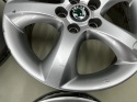 Felgi aluminiowe Skoda Fabia 2 II Roomster Praktik Ibiza Polo Fox 07-14r. r15 cali 6jx15 ET43 5x100 felgi KOMPLET 6j0601025a