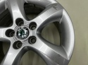 Felgi aluminiowe Skoda Fabia 2 II Roomster Praktik Ibiza Polo Fox 07-14r. r15 cali 6jx15 ET43 5x100 felgi KOMPLET 6j0601025a