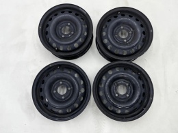 Felgi stalowe Nissan Micra III K12 03-10r. 5jx14 4x100 ET45 CH60 14 cali ORYGINALNE KOMPLET 40300ax607