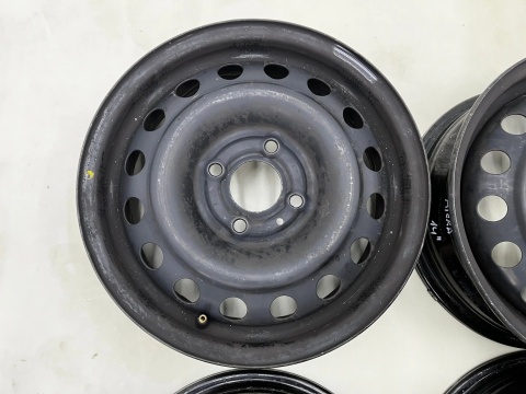 Felgi stalowe Nissan Micra III K12 03-10r. 5jx14 4x100 ET45 CH60 14 cali ORYGINALNE KOMPLET 40300ax607
