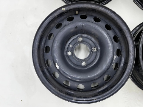 Felgi stalowe Nissan Micra III K12 03-10r. 5jx14 4x100 ET45 CH60 14 cali ORYGINALNE KOMPLET 40300ax607