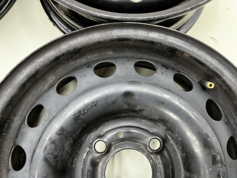 Felgi stalowe Nissan Micra III K12 03-10r. 5jx14 4x100 ET45 CH60 14 cali ORYGINALNE KOMPLET 40300ax607