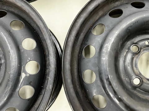 Felgi stalowe Nissan Micra III K12 03-10r. 5jx14 4x100 ET45 CH60 14 cali ORYGINALNE KOMPLET 40300ax607